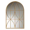 Baxton Studio Celerina Modern and Contemporary Gold Finished Metal Accent Wall Mirror 189-11896-ZORO